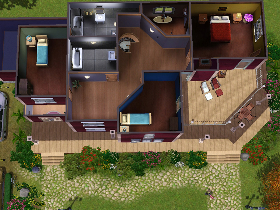 The Sims Resource | Redwine House