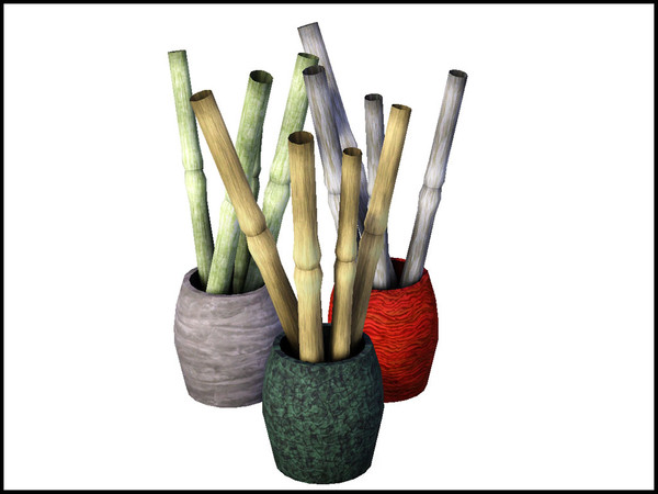Sims 3 — Bamboo Pot by sim_man123 — Even if your sims aren't lucky enough to live in Shang Simla, they can still bring a