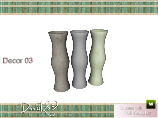 Sims 3 — Stylish Dining Room Decor03 by deeiutza — By deeiutza @TSR