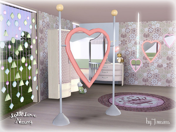 Sims 3 — mirror for floor lola love by jomsims — mirror for floor lola love