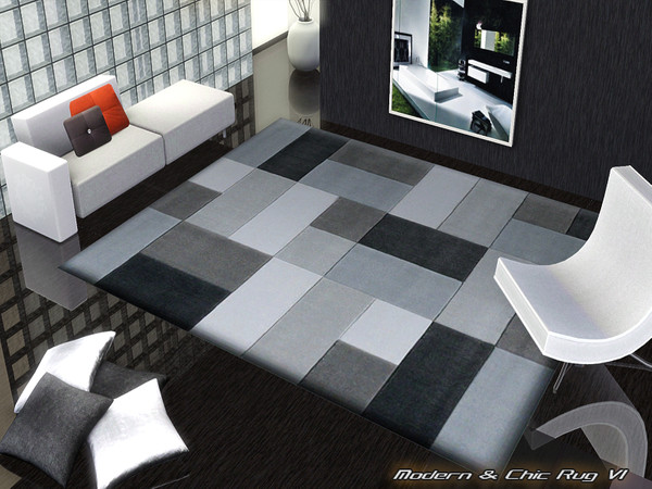 Sims 3 — Modern & Chic Rug VI by Pralinesims — By Pralinesims