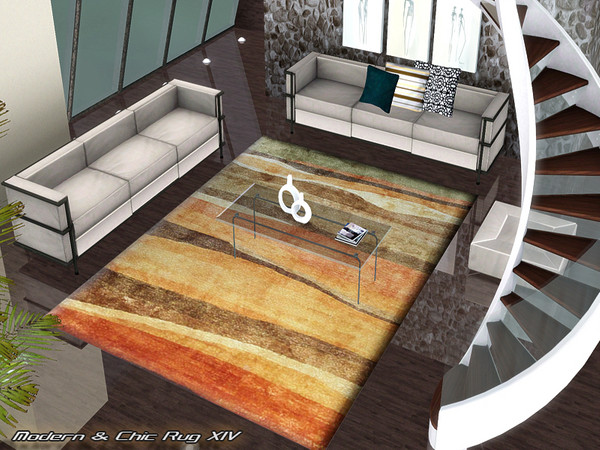 Sims 3 — Modern & Chic Rug XIV by Pralinesims — By Pralinesims