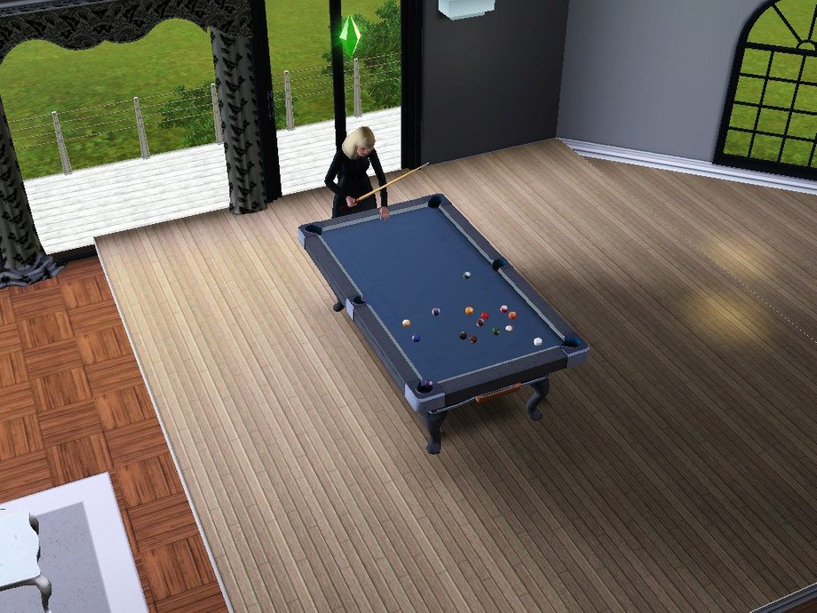 The Sims Resource Side Pocket Pool Table