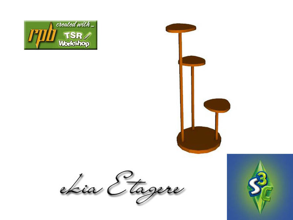 Sims 3 — S3C ekia Etagere by ruhrpottbobo — S3C ekia Etagere 