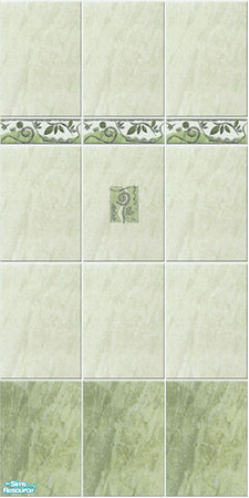 Sims 2 — Sabine - wall 4 by Mekhi — A part of my Sabine tiled set, enjoy!