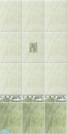 Sims 2 — Sabine - wall 2 by Mekhi — A part of my Sabine tiled set, enjoy!