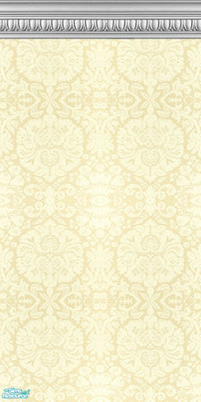 Sims 2 — ManhattanDamask_Beige by Cynic08 — A set of 11 different wallpapers for your Sim\'s home. Colors include: Aqua,