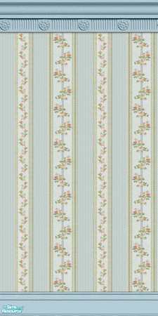 Sims 2 — Rose Garden Walls, Set 11 - 13 by elektra274 — 13 of 28 walls designed to coordinate with my \"Rose