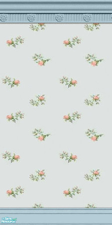Sims 2 — Rose Garden Walls, Set 11 - 11 by elektra274 — 11 of 28 walls designed to coordinate with my \"Rose