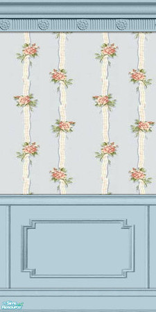 Sims 2 — Rose Garden Walls, Set 11 - 10 by elektra274 — 10 of 28 walls designed to coordinate with my \"Rose