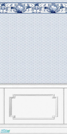 Sims 2 — Rose Garden Walls, Set 10 - 02 by elektra274 — 2 of 30 walls designed to coordinate with my \"Rose