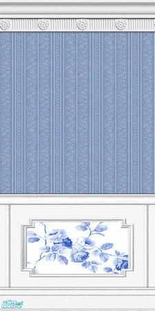 Sims 2 — Rose Garden Walls, Set 10 - 06 by elektra274 — 6 of 30 walls designed to coordinate with my \"Rose