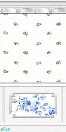 Sims 2 — Rose Garden Walls, Set 10 - 15 by elektra274 — 15 of 30 walls designed to coordinate with my \"Rose
