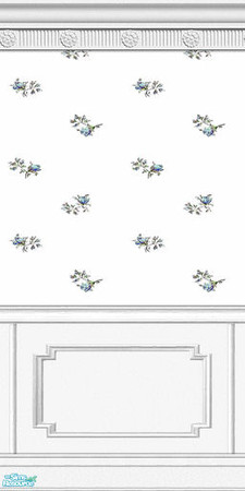 Sims 2 — Rose Garden Walls, Set 10 - 13 by elektra274 — 13 of 30 walls designed to coordinate with my \"Rose