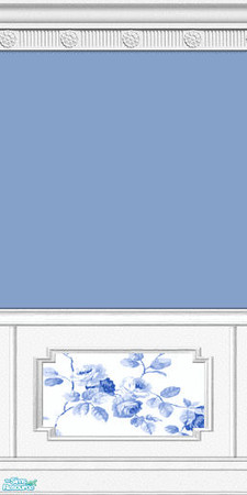 Sims 2 — Rose Garden Walls, Set 10 - 30 by elektra274 — 30 of 30 walls designed to coordinate with my \"Rose