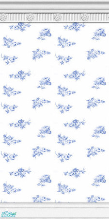 Sims 2 — Rose Garden Walls, Set 10 - 16 by elektra274 — 16 of 30 walls designed to coordinate with my \"Rose
