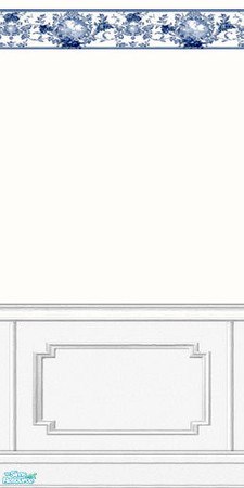 Sims 2 — Rose Garden Walls, Set 10 - 24 by elektra274 — 24 of 30 walls designed to coordinate with my \"Rose