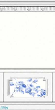 Sims 2 — Rose Garden Walls, Set 10 - 26 by elektra274 — 26 of 30 walls designed to coordinate with my \"Rose