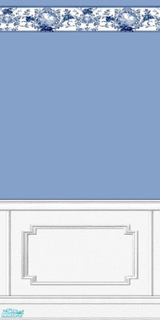Sims 2 — Rose Garden Walls, Set 10 - 28 by elektra274 — 28 of 30 walls designed to coordinate with my \"Rose