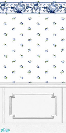 Sims 2 — Rose Garden Walls, Set 10 - 11 by elektra274 — 11 of 30 walls designed to coordinate with my \"Rose