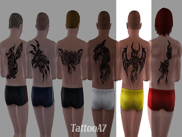 Sims 3 — Tattoox7 by mao45872 — 