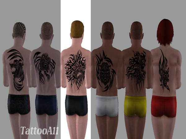 Sims 3 — Tattoox11 by mao45872 — 