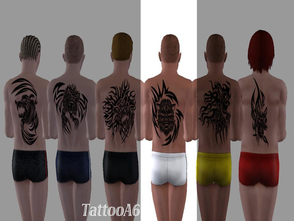 Sims 3 — Tattoox6 by mao45872 — 