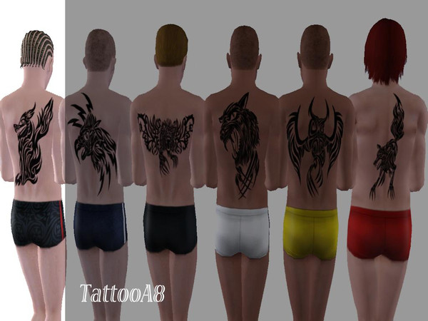 Sims 3 — Tattoox8 by mao45872 — 