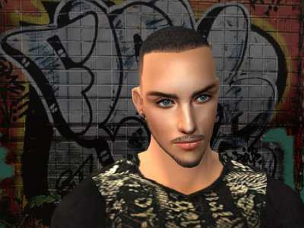 Sims 2 — Gage Slaner by stuffensa2 — Gage and trouble go together like two peas in a pod. If he\'s not tattooing himself