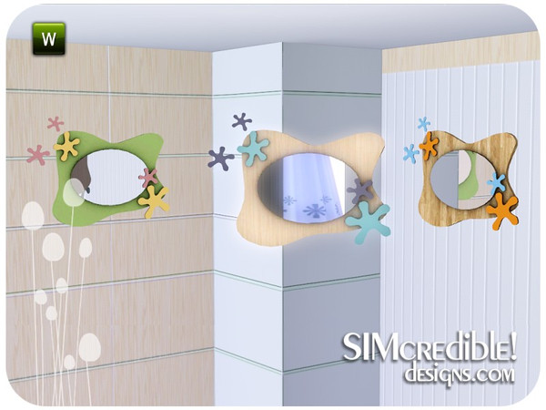 Sims 3 — Little Bubbles Mirror by SIMcredible! — by SIMcredibledesigns.com available at TSR