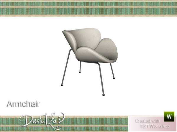 Sims 3 — Artifort Living Armchair by deeiutza — By deeiutza @TSR