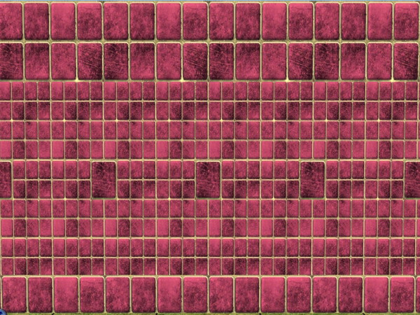 Sims 2 — Dragon Tile Wall Set - Dead Heart by zaligelover2 — Tile Wall covering.