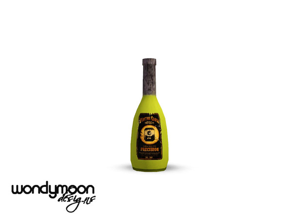 Sims 3 — Copper Bar Bottle III by wondymoon — - Copper Dining - Bar Bottle III - wondymoon@TSR - Sep'2012