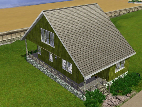 Sims 3 — Reef Cabin  by Fejeeper — This cabin should not be confused with the fishermen's cabin, tho they are the same