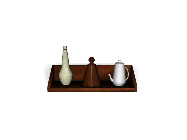 Sims 3 — Cosy Kitchen/ Dining Shelf by Lulu265 — Part of the Cosy Kitchen/ Dining Set Please DO NOT clone , or claim as