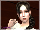 Sims 2 — Leah by jasminengelbart — Skin by Ephemera Eyes by Bruno Makeup by Sevenhills, tifa, bruno, Koala, trapping Hair