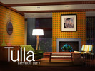 Sims 3 — Tulla patterns set V by Falko — | FALKO MID-CENTURY STYLE | Inspired by mid-century style set of 4 handmade