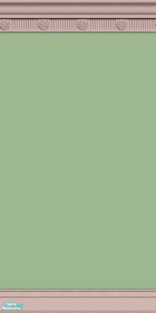 Sims 2 — Rose Garden Walls, Set 9 - 29 by elektra274 — 29 of 30 walls designed to coordinate with my \"Rose