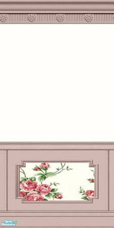 Sims 2 — Rose Garden Walls, Set 9 - 26 by elektra274 — 26 of 30 walls designed to coordinate with my \"Rose