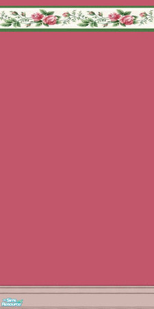 Sims 2 — Rose Garden Walls, Set 9 - 19 by elektra274 — 19 of 30 walls designed to coordinate with my \"Rose