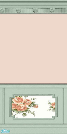 Sims 2 — Rose Garden Walls, Set 8 - 23 by elektra274 — 23 of 30 walls designed to coordinate with my \"Rose