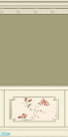 Sims 2 — Rose Garden Walls, Set 6 - 29 by elektra274 — 29 of 30 walls designed to coordinate with my \"Rose