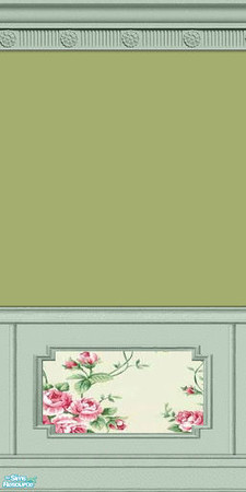 Sims 2 — Rose Garden Walls, Set 4 - 18 by elektra274 — 18 of 28 walls designed to coordinate with my \"Rose