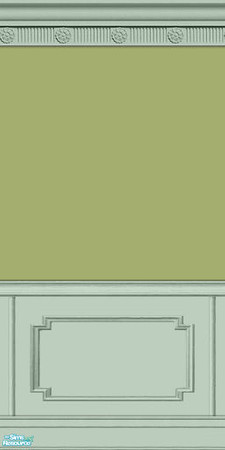 Sims 2 — Rose Garden Walls, Set 4 - 19 by elektra274 — 19 of 28 walls designed to coordinate with my \"Rose