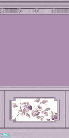 Sims 2 — Rose Garden Walls, Set 3 - 25 by elektra274 — 25 of 29 walls designed to coordinate with my \"Rose