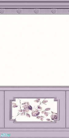 Sims 2 — Rose Garden Walls, Set 3 - 29 by elektra274 — 29 of 29 walls designed to coordinate with my \"Rose