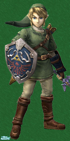 Sims 2 — Link - 0 by Cassina — The legendary hero from the Legend of Zelda Twilight Princess. Enjoy.