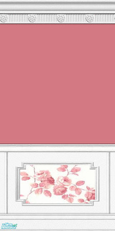 Sims 2 — Rose Garden Walls, Set 2 - 26 by elektra274 — 26 of 30 walls designed to coordinate with my \"Rose
