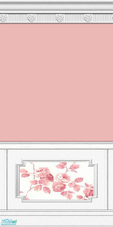 Sims 2 — Rose Garden Walls, Set 2 - 28 by elektra274 — 28 of 30 walls designed to coordinate with my \"Rose