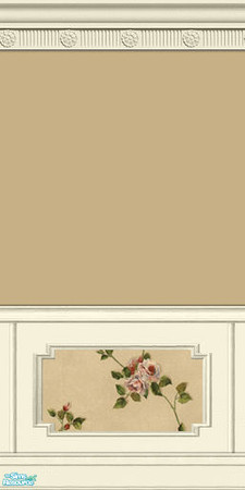 Sims 2 — Rose Garden Walls, Set 1 - 21 by elektra274 — 21 of 25 walls designed to coordinate with my \"Rose